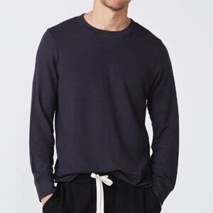 MONROW Men's Supersoft Crew Neck Lightweight Sweatshirt